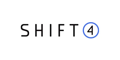 SHIFT4 logo de empresa participante en Secure Payments & ID